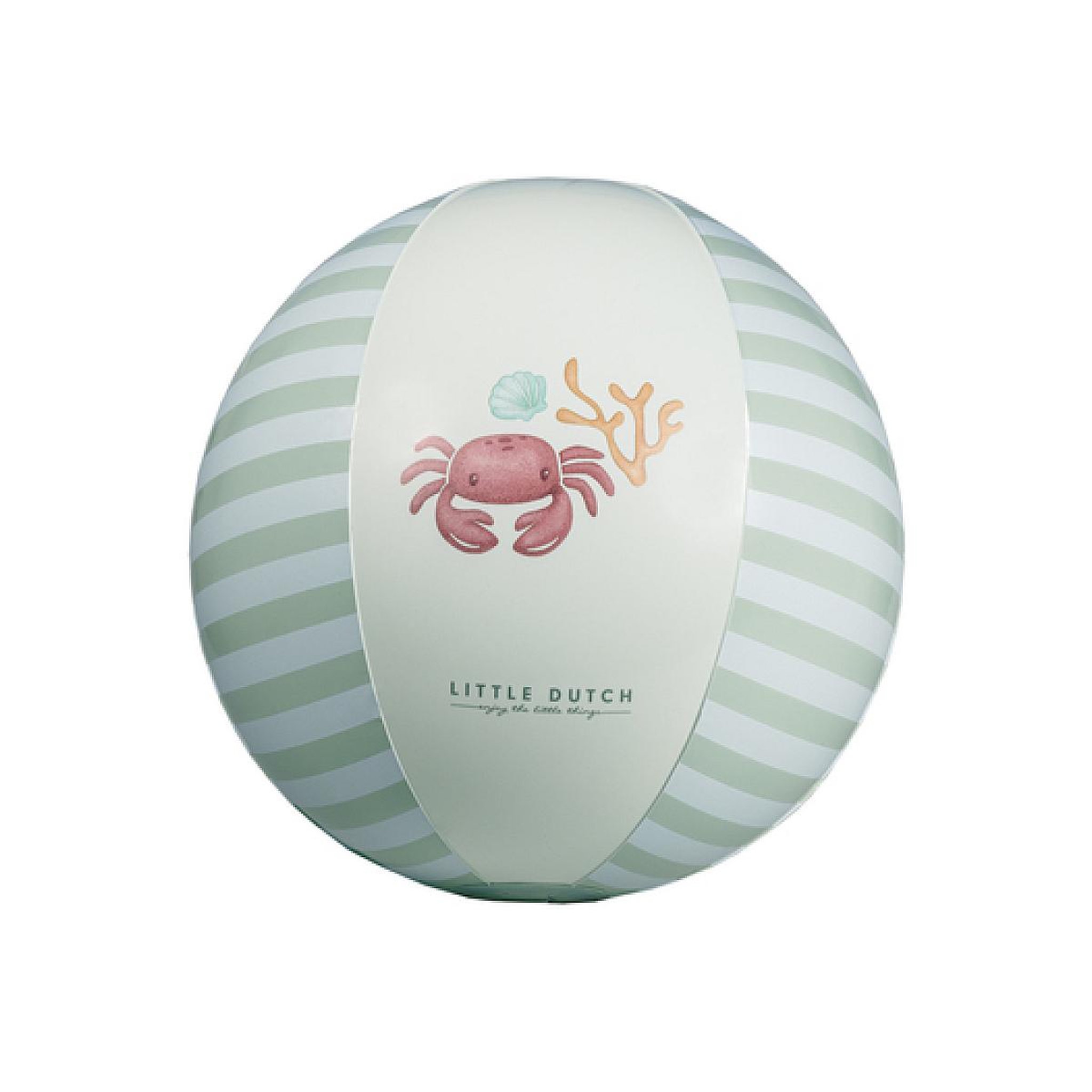 Voir la diapositive 2 : LITTLE DUTCH Ballon de plage - Fresh Greens 35 cm