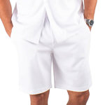 PANAME BROTHERS Short Blanc Homme Paname Brothers Poly. Coloris disponibles : Blanc