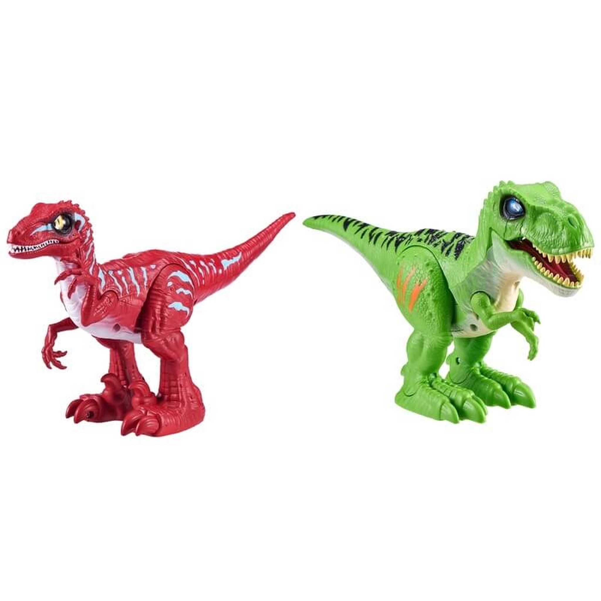 Voir la diapositive 1 : ZURU Coffret 2 dinosaures électronique - Raptor et