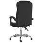 Voir la diapositive 5 : VIDAXL Fauteuil inclinable de bureau Noir Similicuir