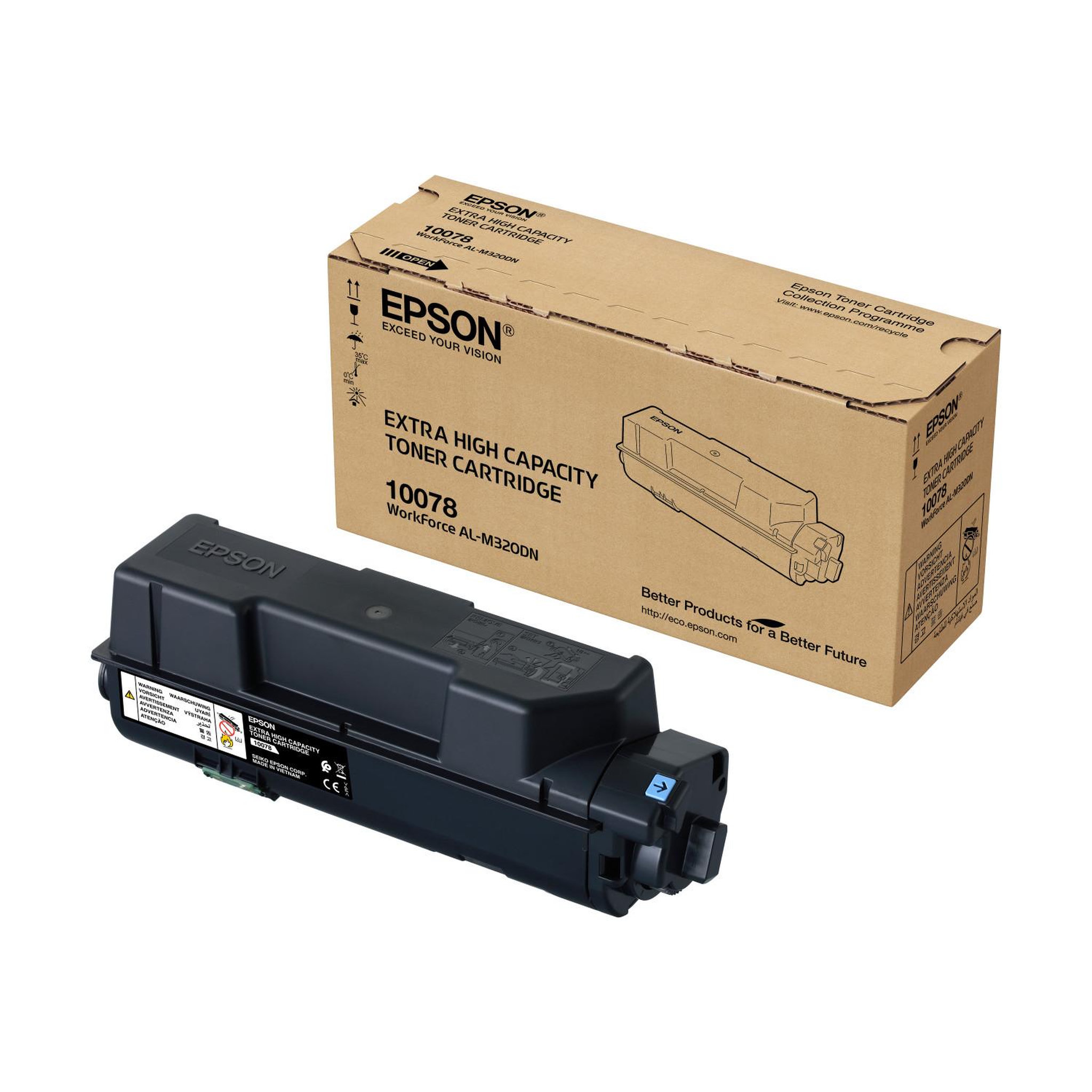 Voir la diapositive 2 : Epson Toner Original Epson S110078 Extra Haute Capacité Noir pour WorkForce AL-M310DN