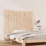 Voir la diapositive 3 : VIDAXL Tete de lit murale 127,5x3x90 cm Bois massif de pin