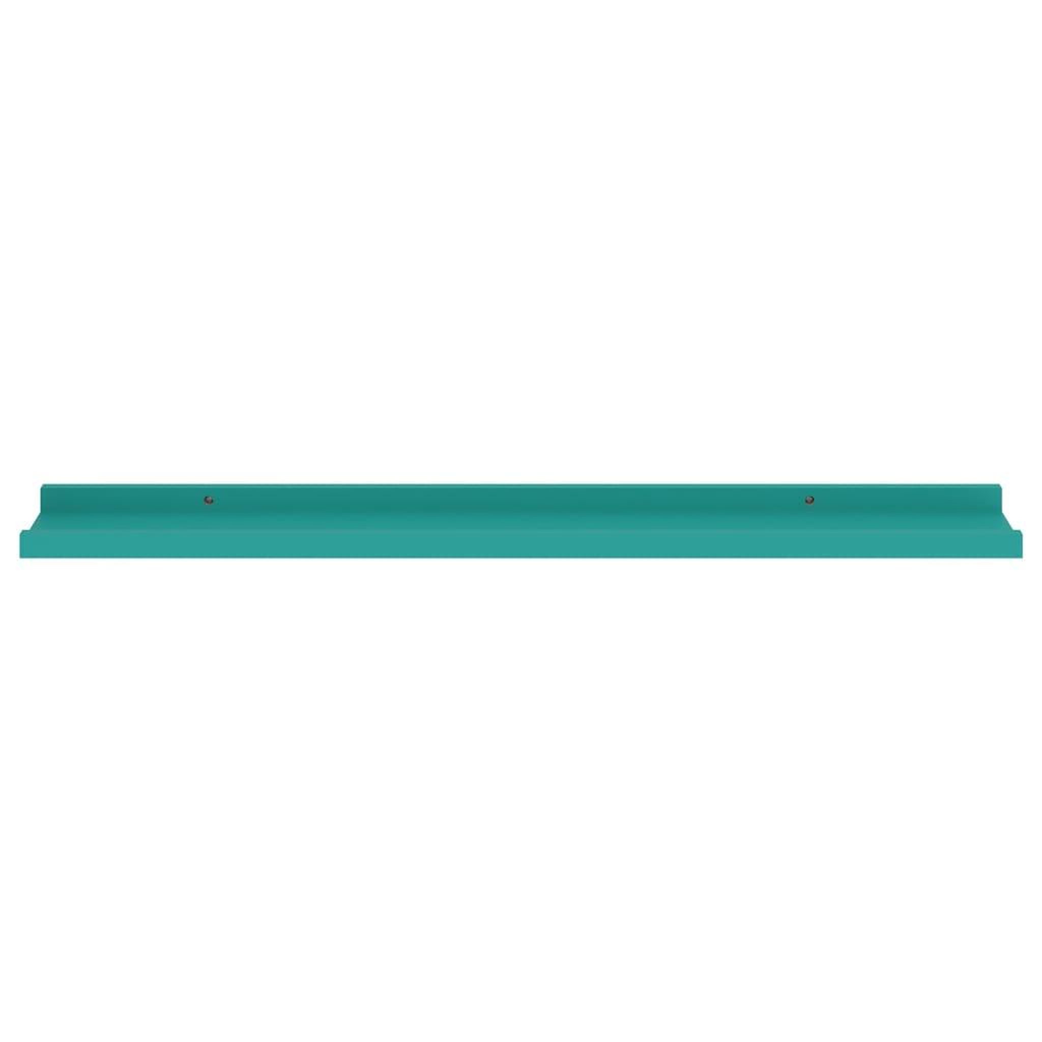 Voir la diapositive 5 : VIDAXL Etageres murales 4 pcs Bleu 80x9x3 cm