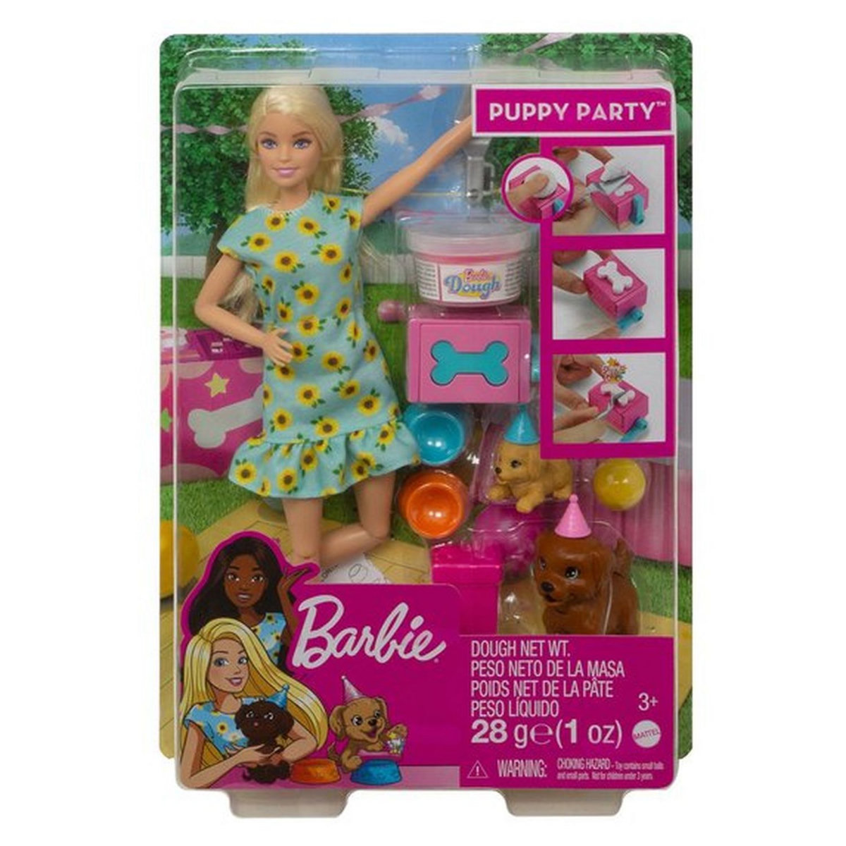 BARBIE Coffret Barbie Anniversaire des chiens