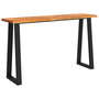 Voir la diapositive 2 : VIDAXL Table console a live edge 140x40x80 cm bois d'acacia solide