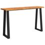 Voir la diapositive 2 : VIDAXL Table console a live edge 140x40x80 cm bois d'acacia solide