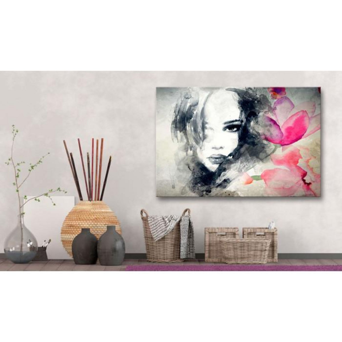 Paris Prix Tableau Imprimé  Regard Mystérieux