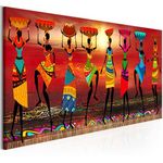 Paris Prix Tableau Imprimé  African Women Dancing. Coloris disponibles : Multicolore