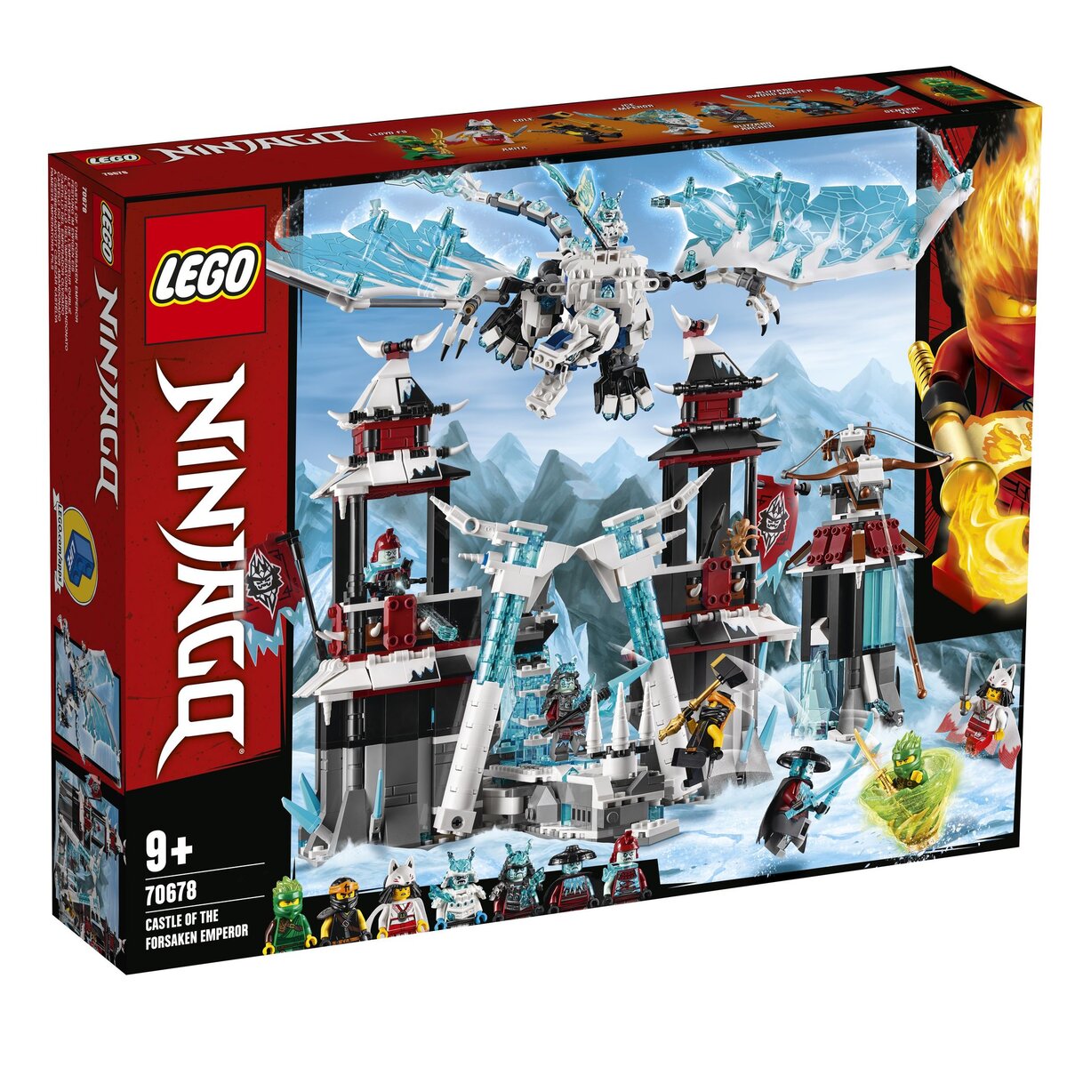 LEGO Ninjago 70678 - Le château de l'Empereur oublié