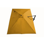 Proloisirs Toile Parasol Mat Déporté NH 3x4/8 Polyester 210gr SD - Curry