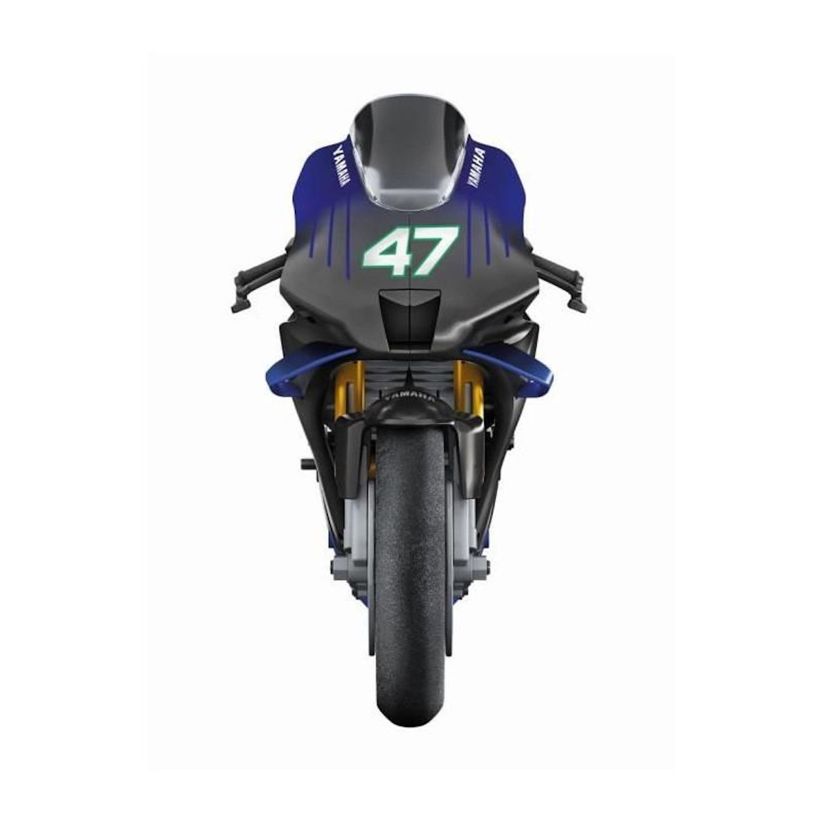 NEW BORN BABY Clementoni - Coffret de construction Yamaha M1 - Application disponible - Fabriqué en Italie