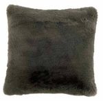 Paris Prix Coussin Imitation Fourrure  Cutie  41x42cm Gris