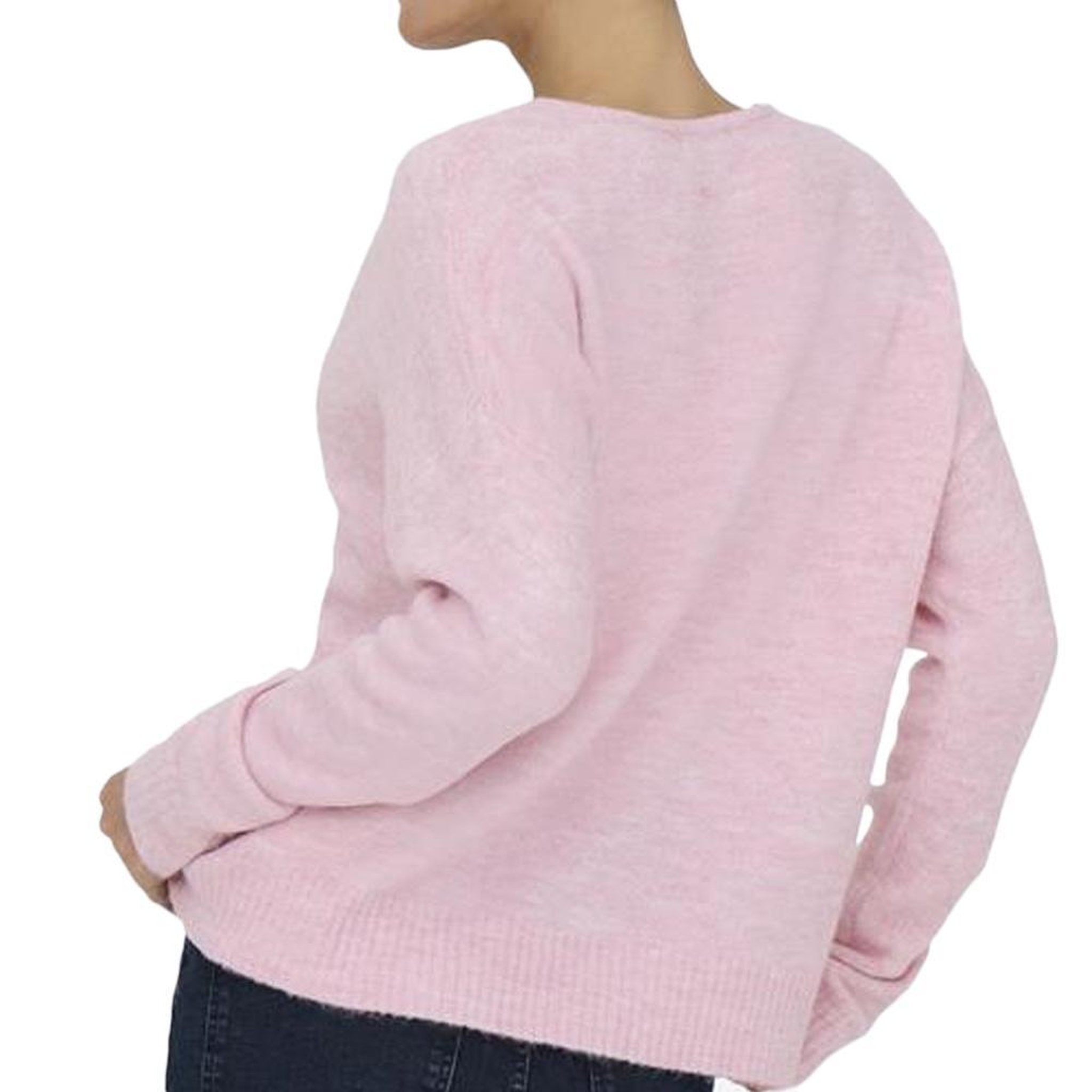 Voir la diapositive 2 : JACQUELINE DE YONG Pull Rose Femme JDY Elanora