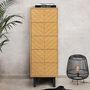 Voir la diapositive 5 : Paris Prix Chiffonnier 5 Tiroirs Chevrons  Camden  123cm Naturel