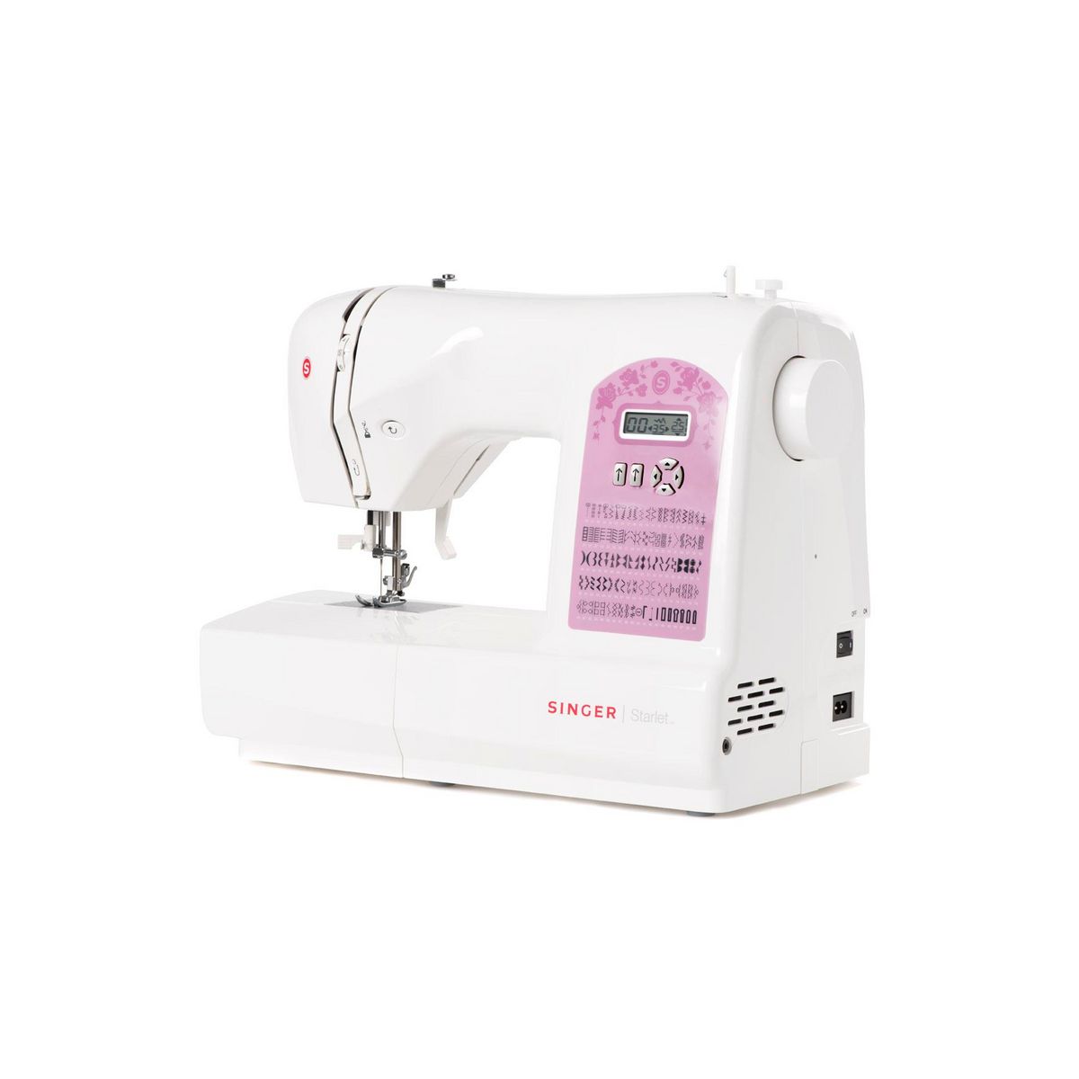 Singer Machine à coudre Singer Starlet 6699 avec valise et table d'extension