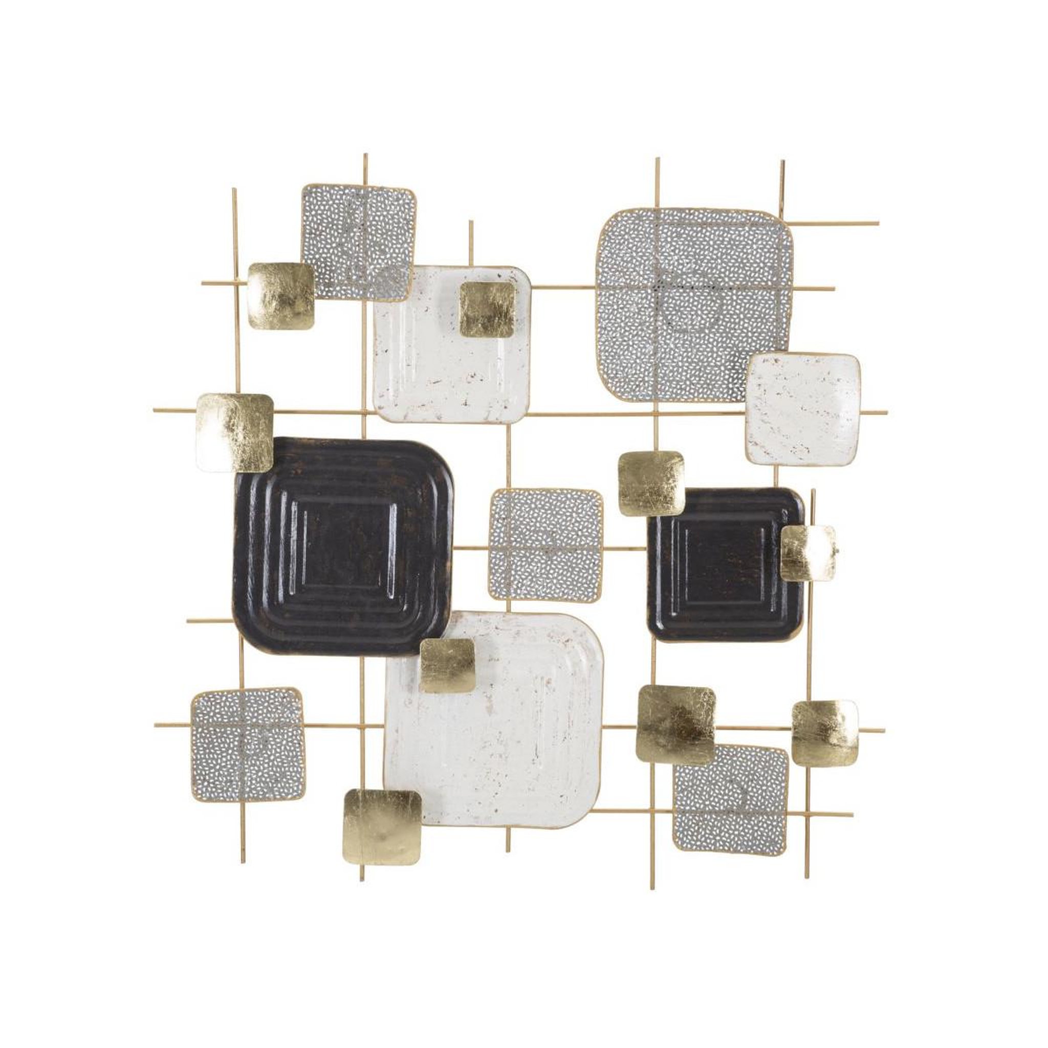 Paris Prix Décoration murale en métal  cubes  80cm multicolore