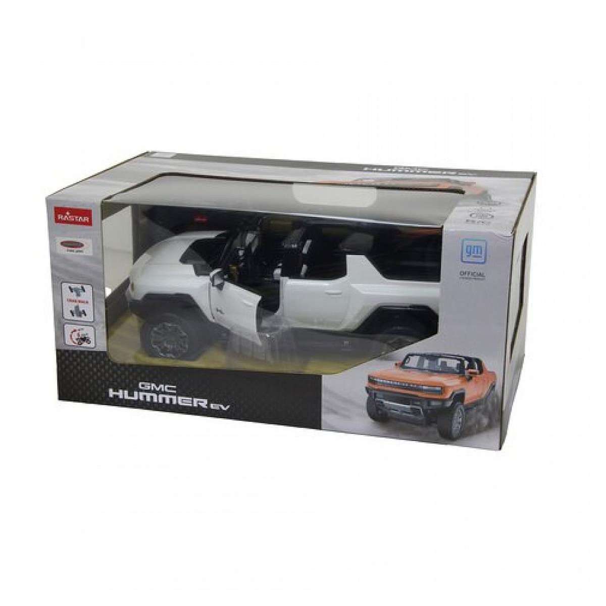 Jamara Hummer EV 1:16 blanc 2.4GHz Porte manuelle