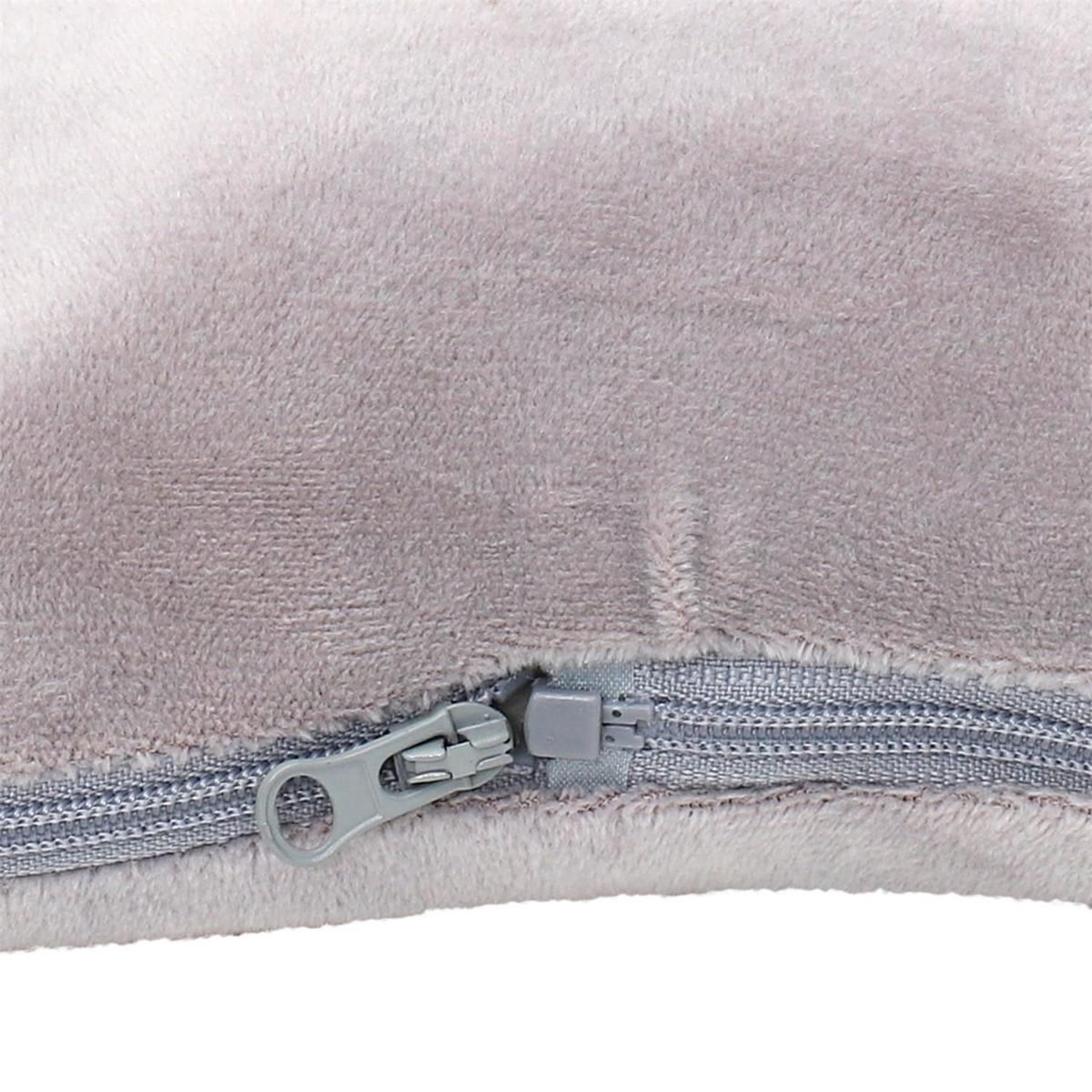 Voir la diapositive 4 : SENSLY Coussin de posture  massant & chauffant  43cm gris