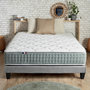 Voir la diapositive 6 : IDLITERIE Ensemble matelas à ressorts HYGGE et sommier déco pour un confort optimal