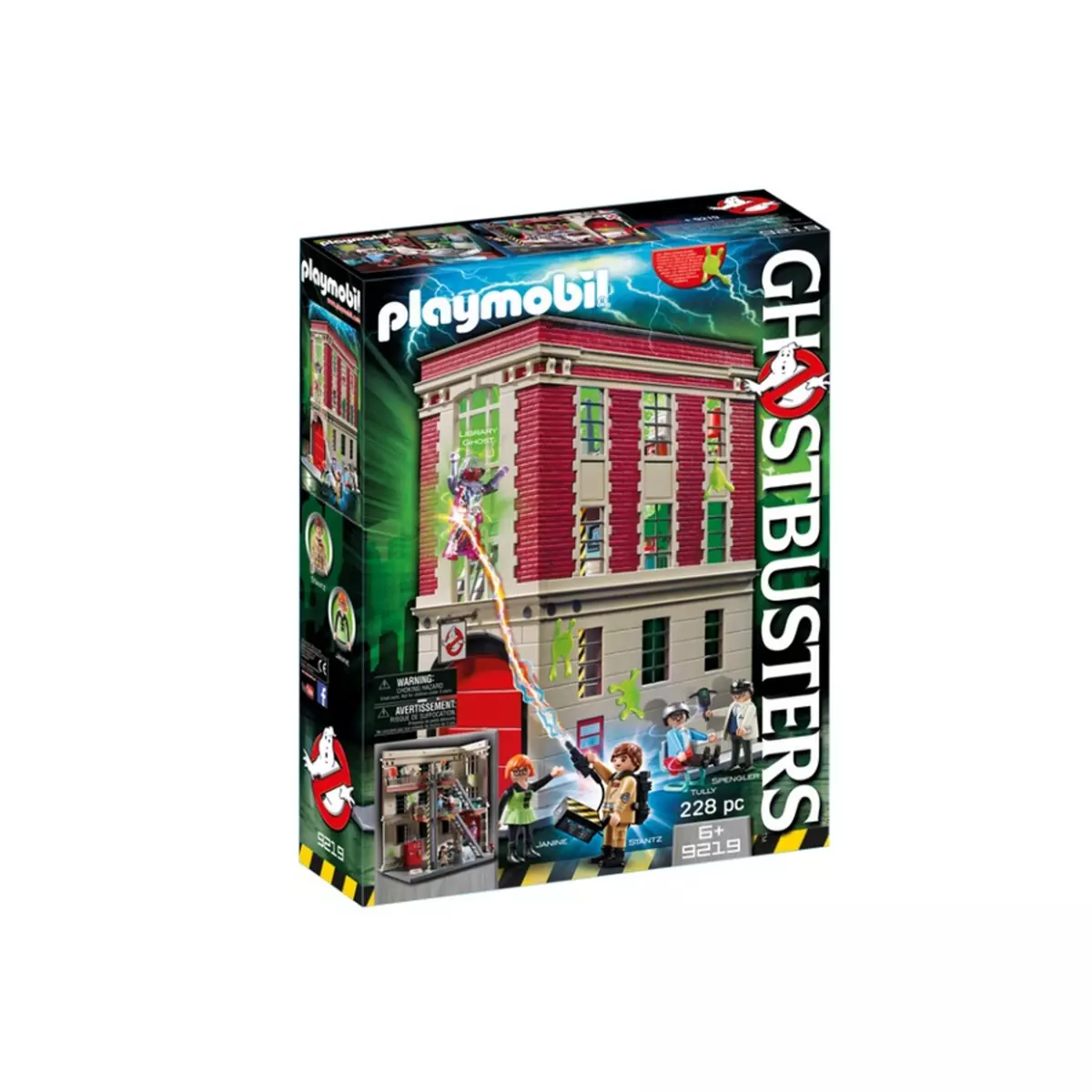 PLAYMOBIL 9219 - Ghostbusters - Quartier Général Ghostbusters