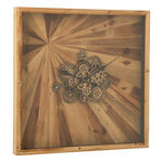 Paris Prix Horloge Murale Engrenage  Chalet  80cm Naturel