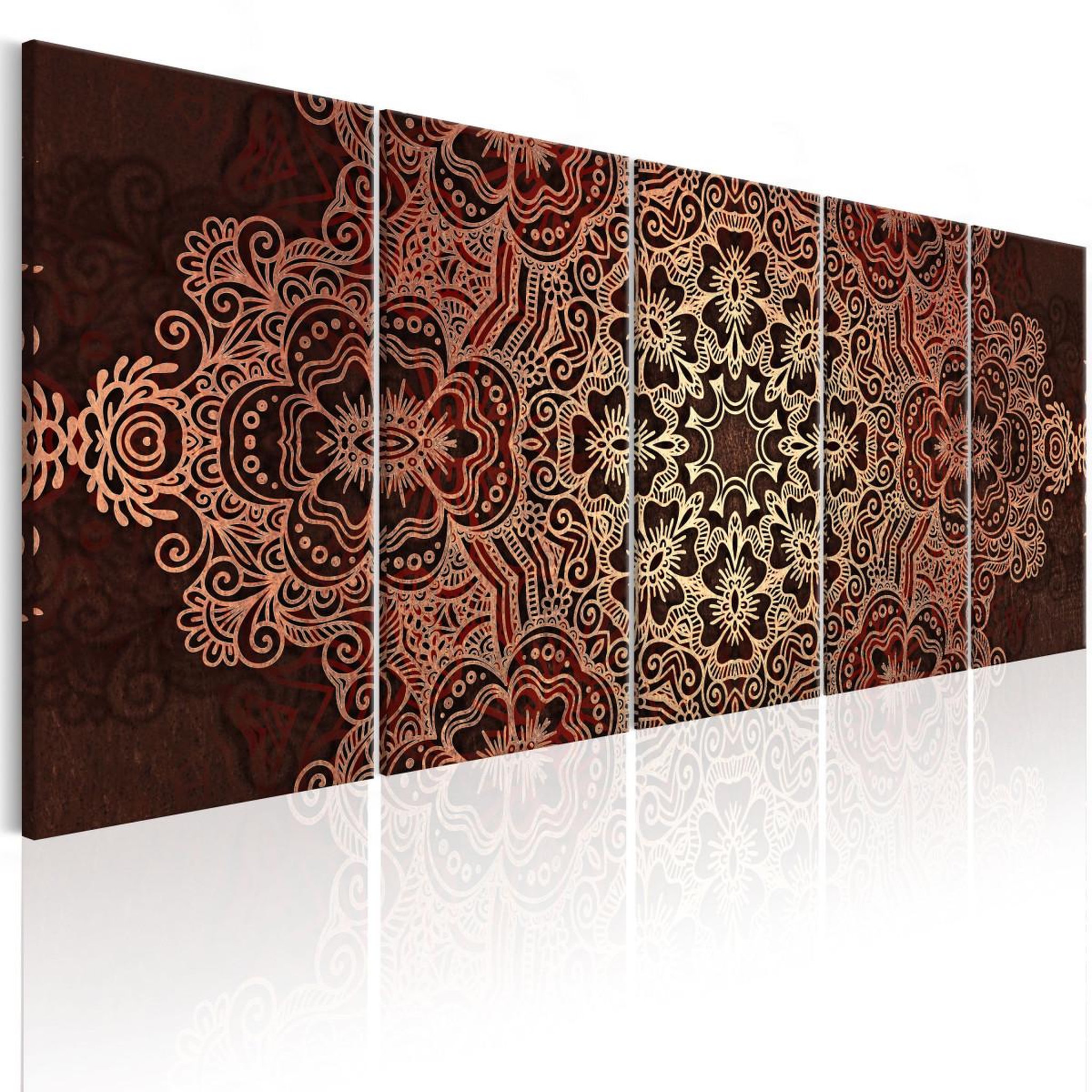 Paris Prix Tableau imprimé  mandala : flower bouquet. Coloris disponibles : Multicolore