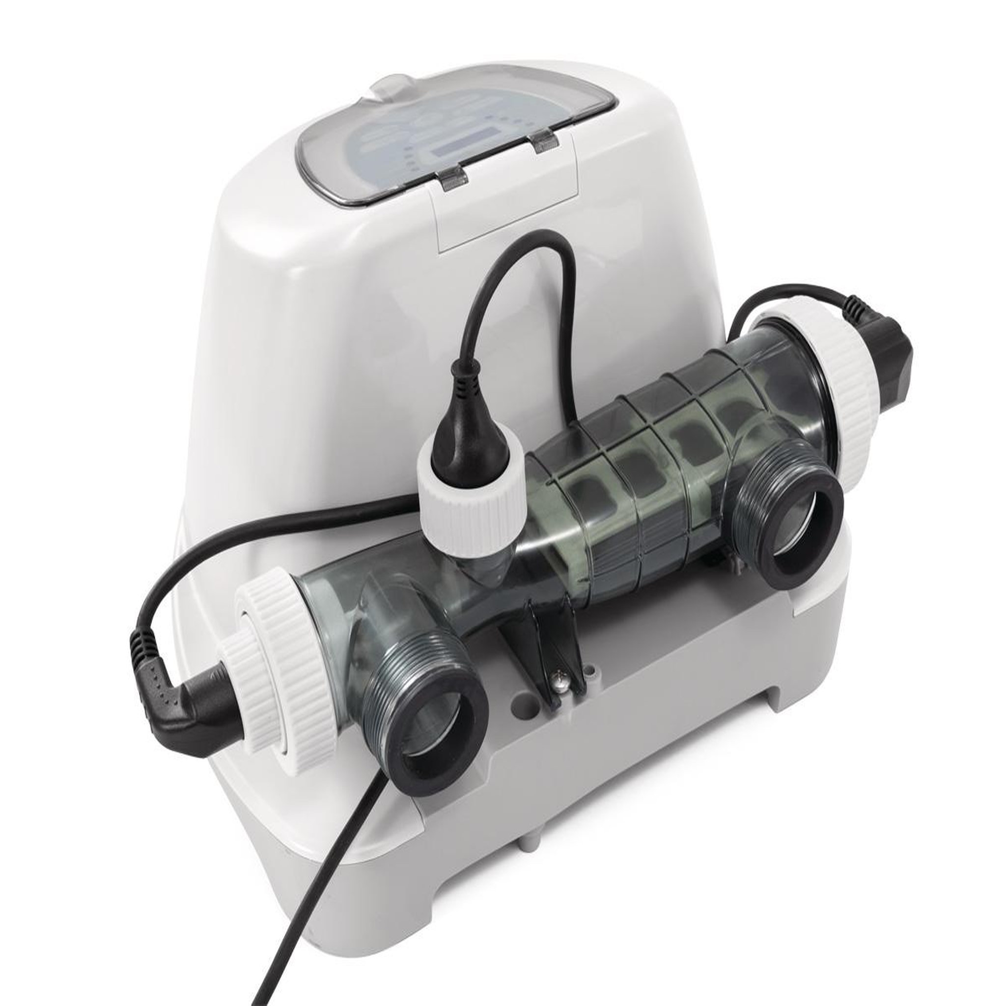 Voir la diapositive 4 : INTEX Stérilisateur au sel qs1600 plus wifi pour piscine jusqu'à 68 m³ - intex