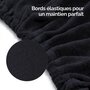 Voir la diapositive 4 : VIVEZEN Kit complet de housses pour table de massage - Éponge - Gris anthracite