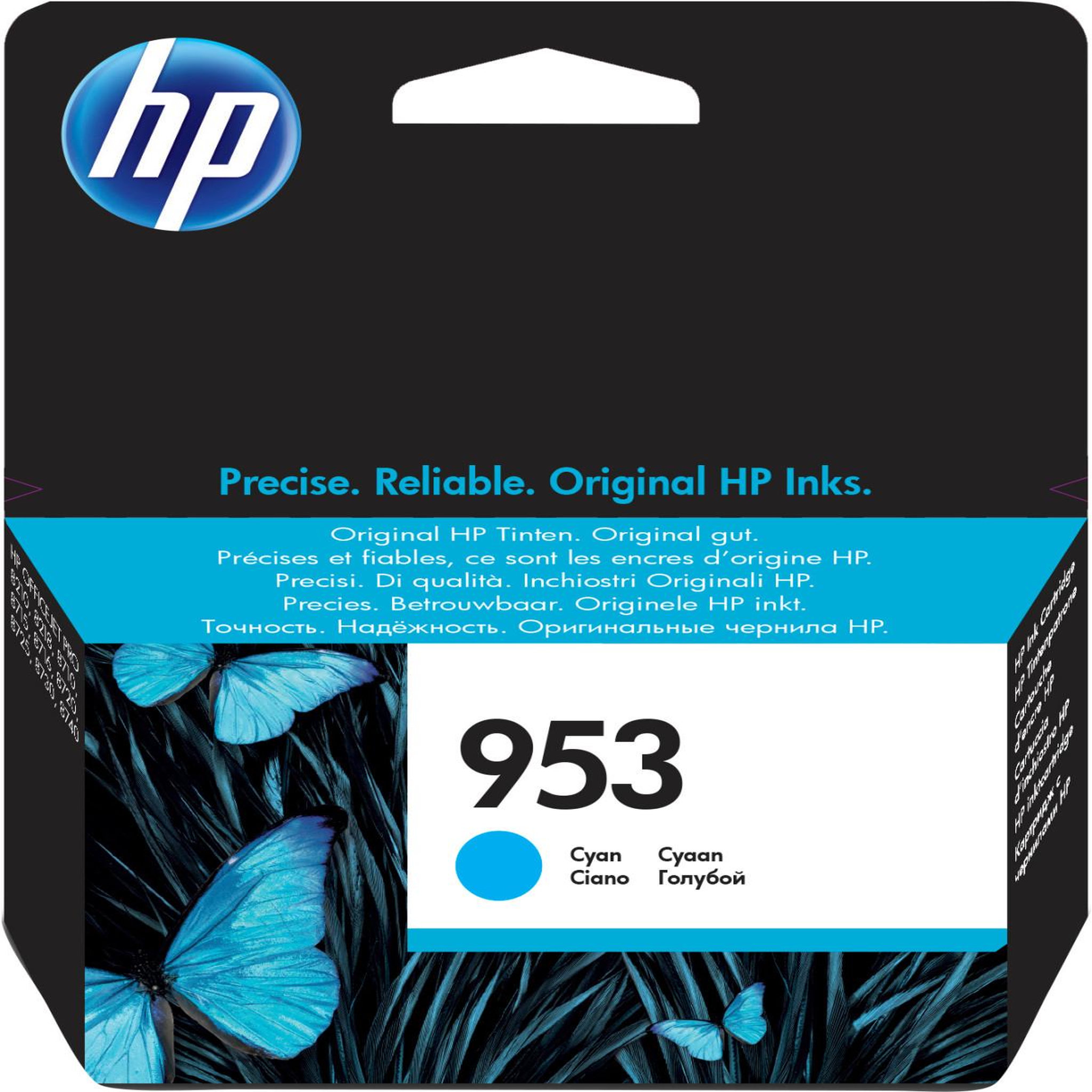 Voir la diapositive 2 : HP Cartouche d'encre HP 953 Cyan