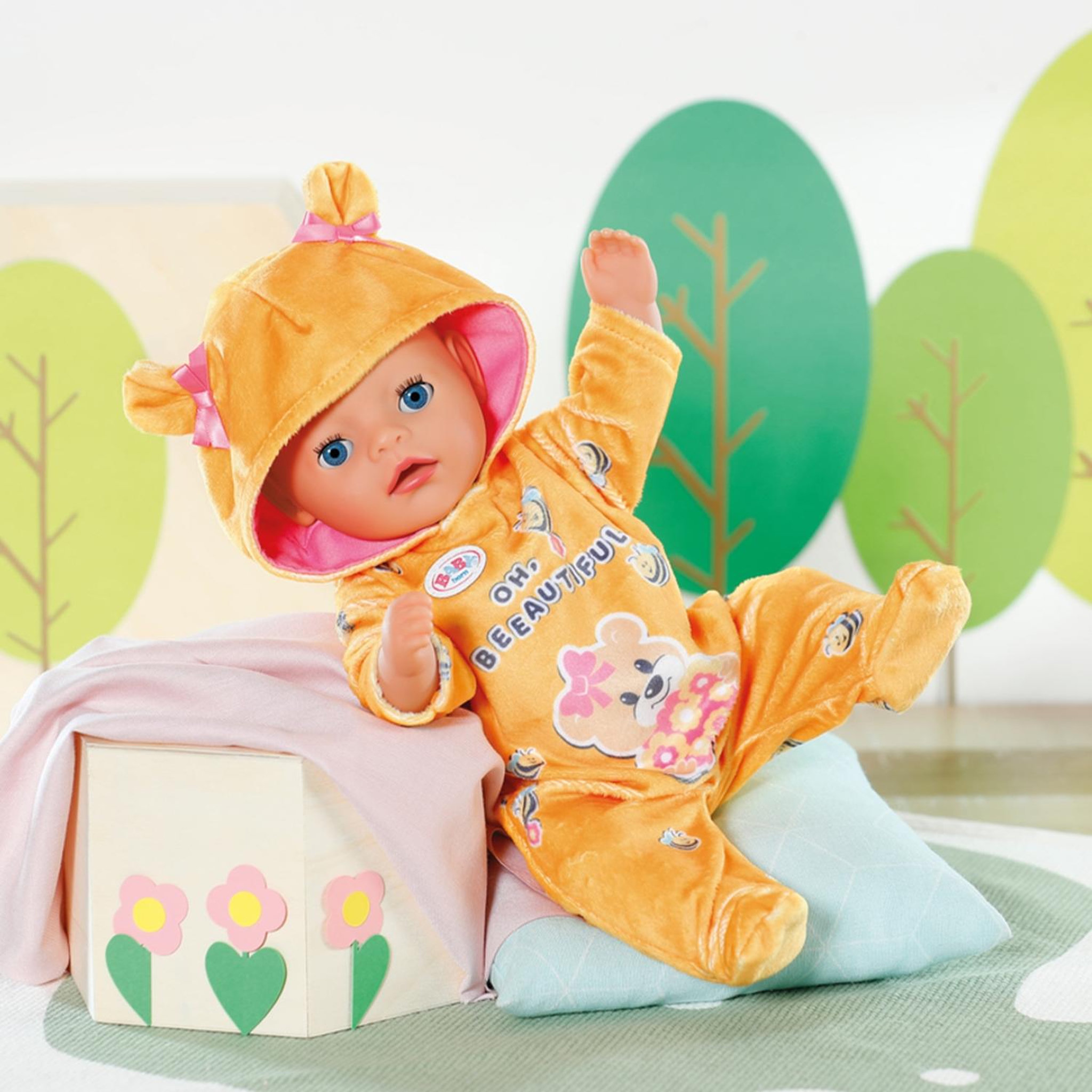 Voir la diapositive 3 : Zapf Creation Baby born Grenouillère pour les poupées de 36 cm