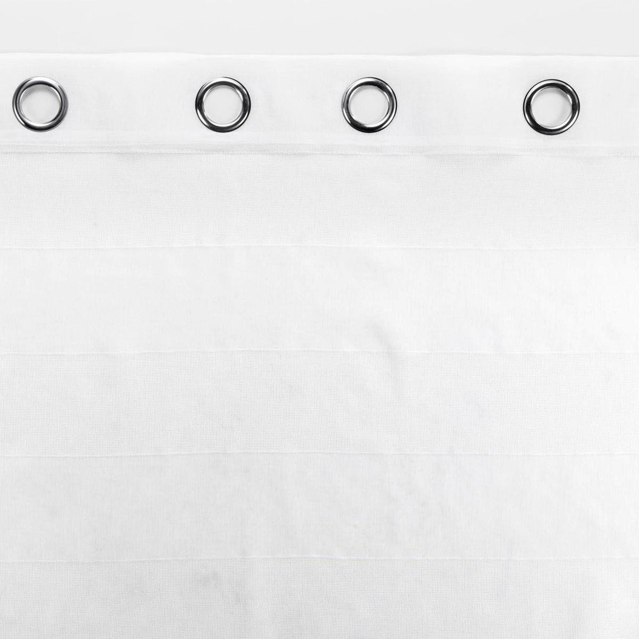Voir la diapositive 3 : Douceur d'Intérieur Rideau voilage à œillets  ninon  140x240cm blanc
