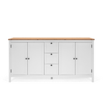 CONCEPT USINE Buffet scandinave avec rangements 180cm SKADAR