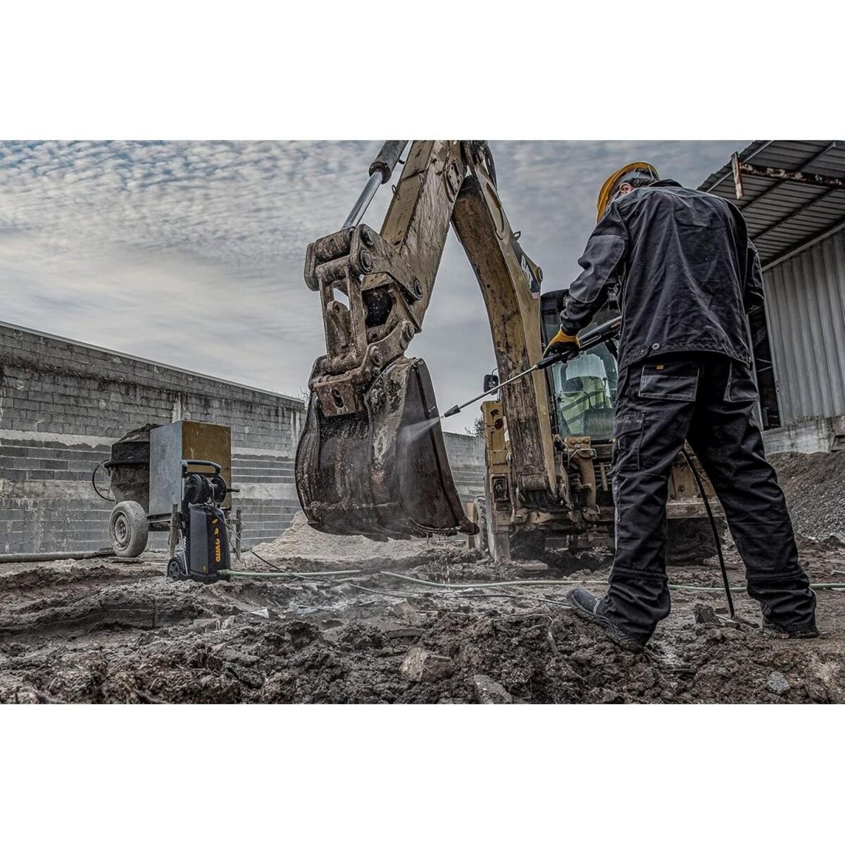 VITO Pro-Power Lance Nettoyeur Haute Pression réglable 180 bar - Lance Métal robuste - Compatible nettoyeurs WR VITO