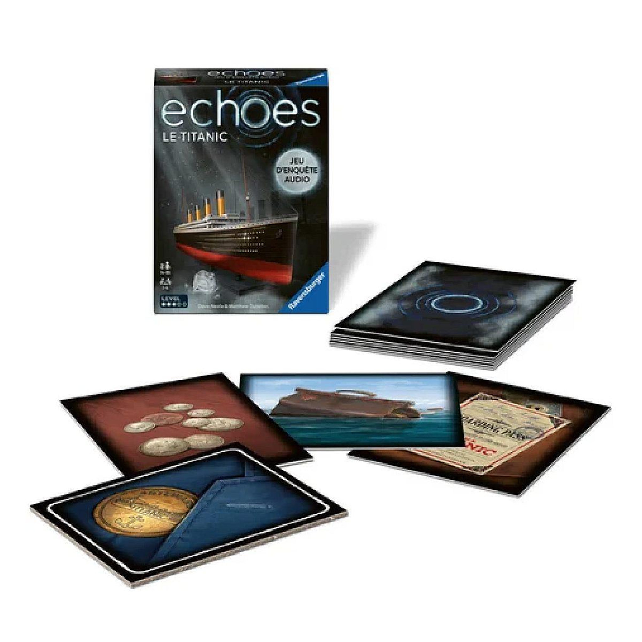 RAVENSBURGER Echoes le titanic jeux de cartes et d ambiance