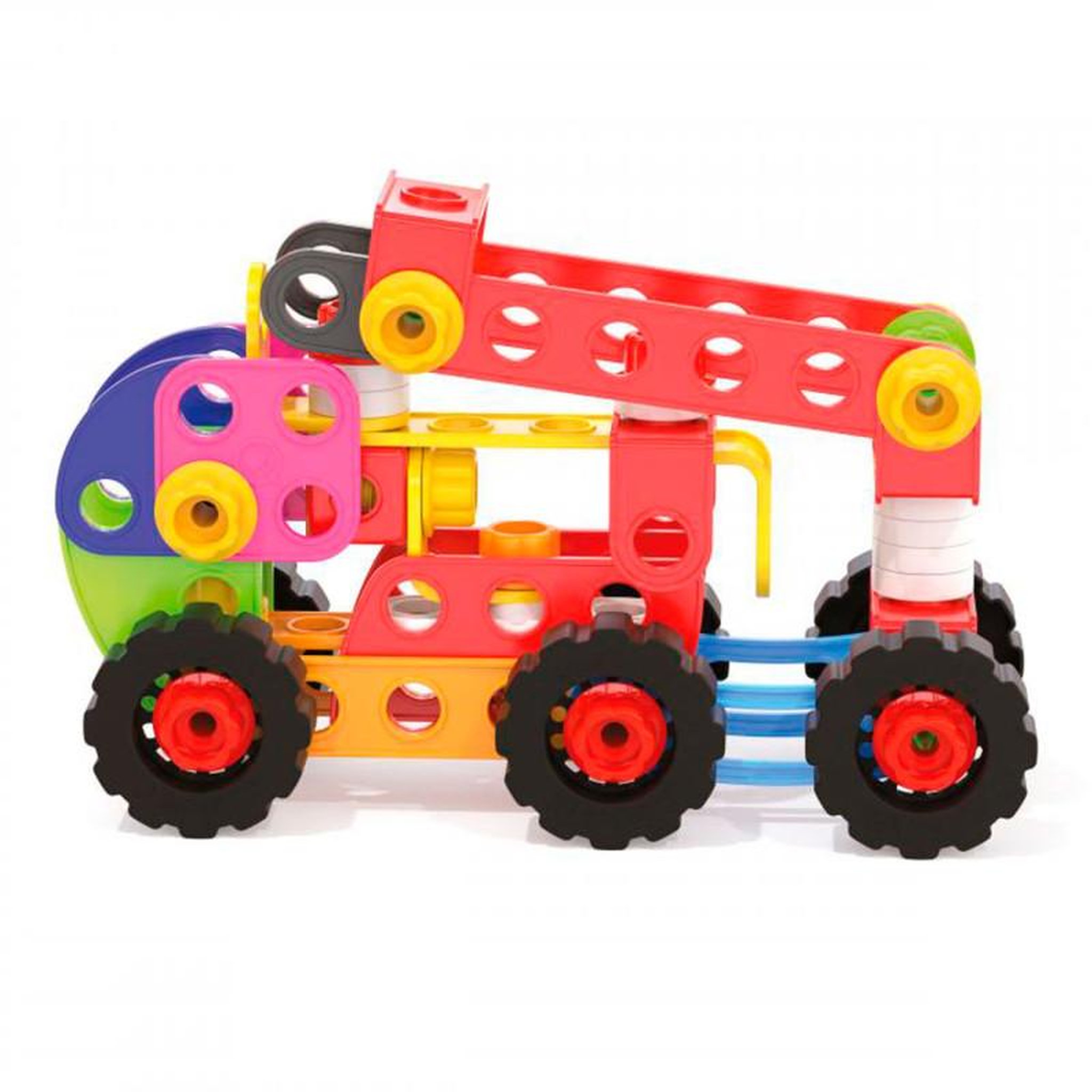 Voir la diapositive 3 : Quercetti Quercetti Tecno Jumbo with Storage box, 84 pcs.