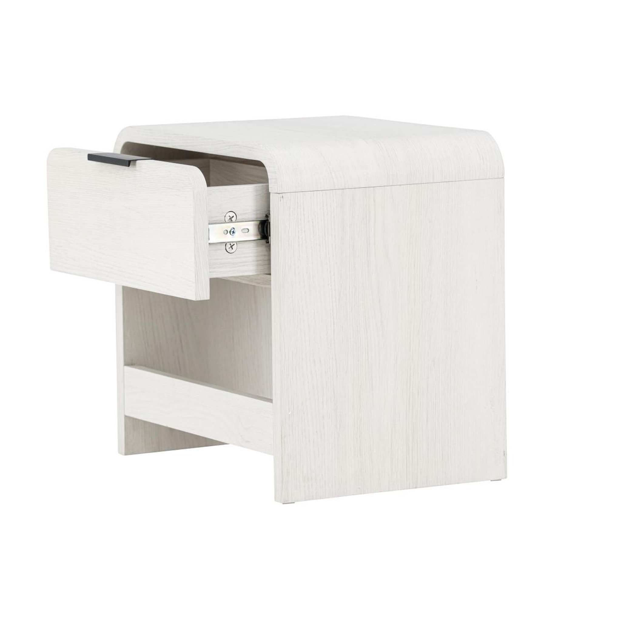 Voir la diapositive 5 : Paris Prix Table de chevet design  lyngdal  40cm blanc
