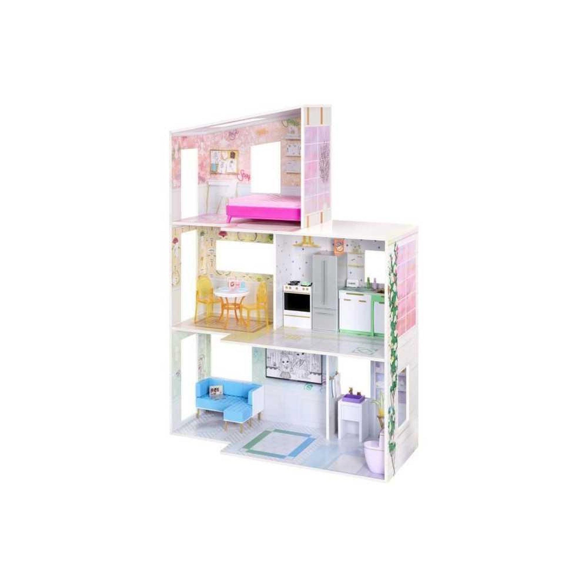 Voir la diapositive 2 : Rainbow Rainbow High Color & Play House