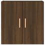 Voir la diapositive 5 : VIDAXL Armoire murale Chene marron 60x30x60 cm Bois d'ingenierie