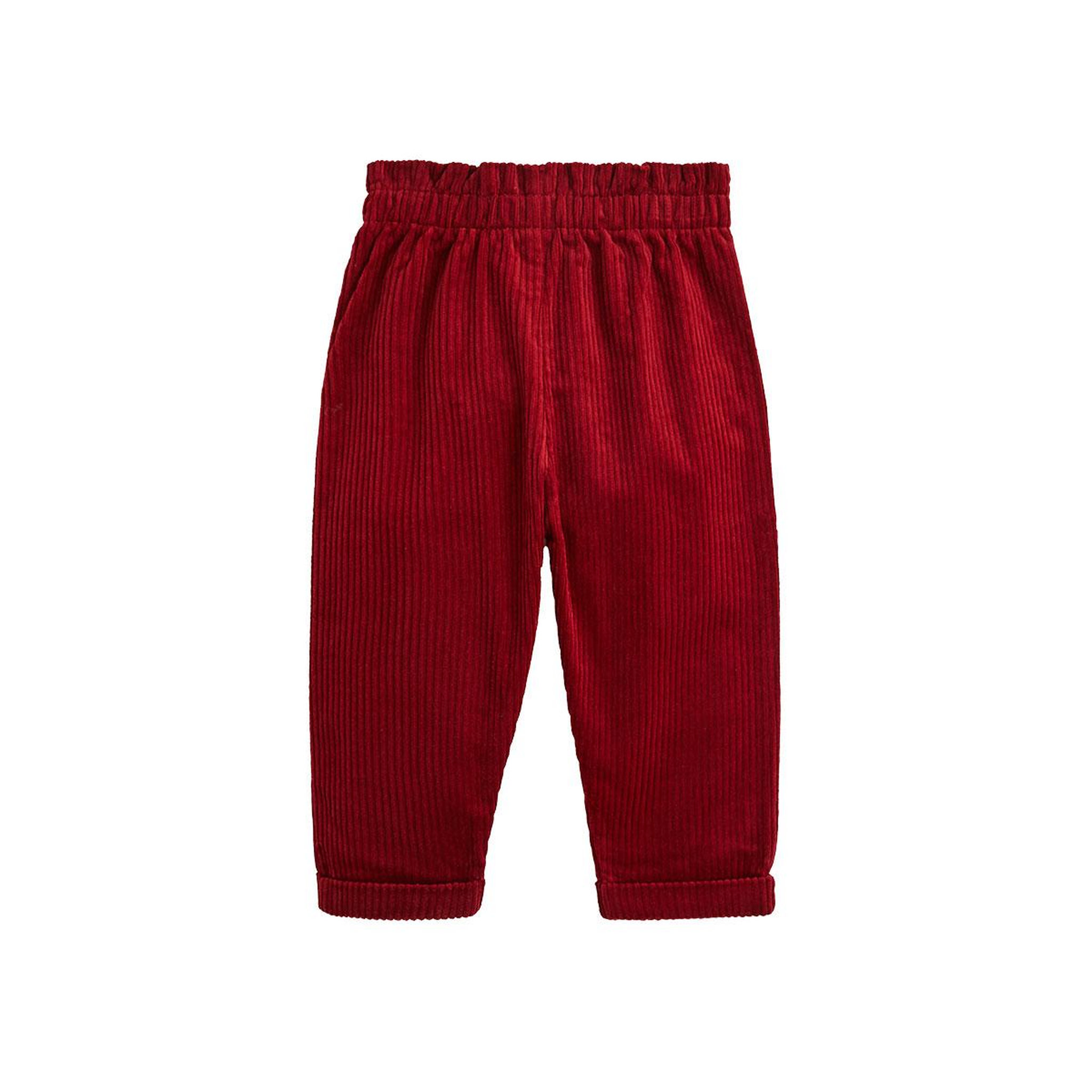 Voir la diapositive 3 : PETIT BEGUIN Pantalon bébé en velours côtelé Grace