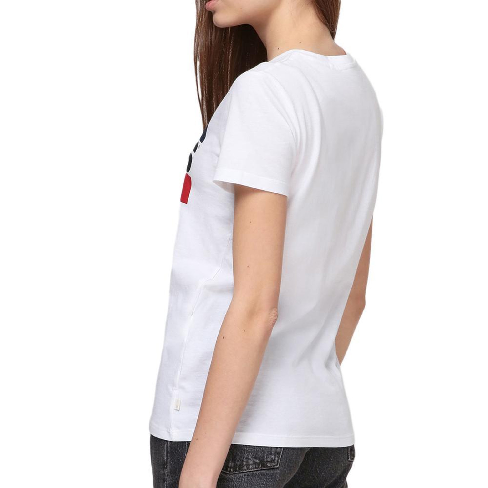 Voir la diapositive 2 : Levi's T Shirt /Marine/Rouge Femme Levi's The Perfect