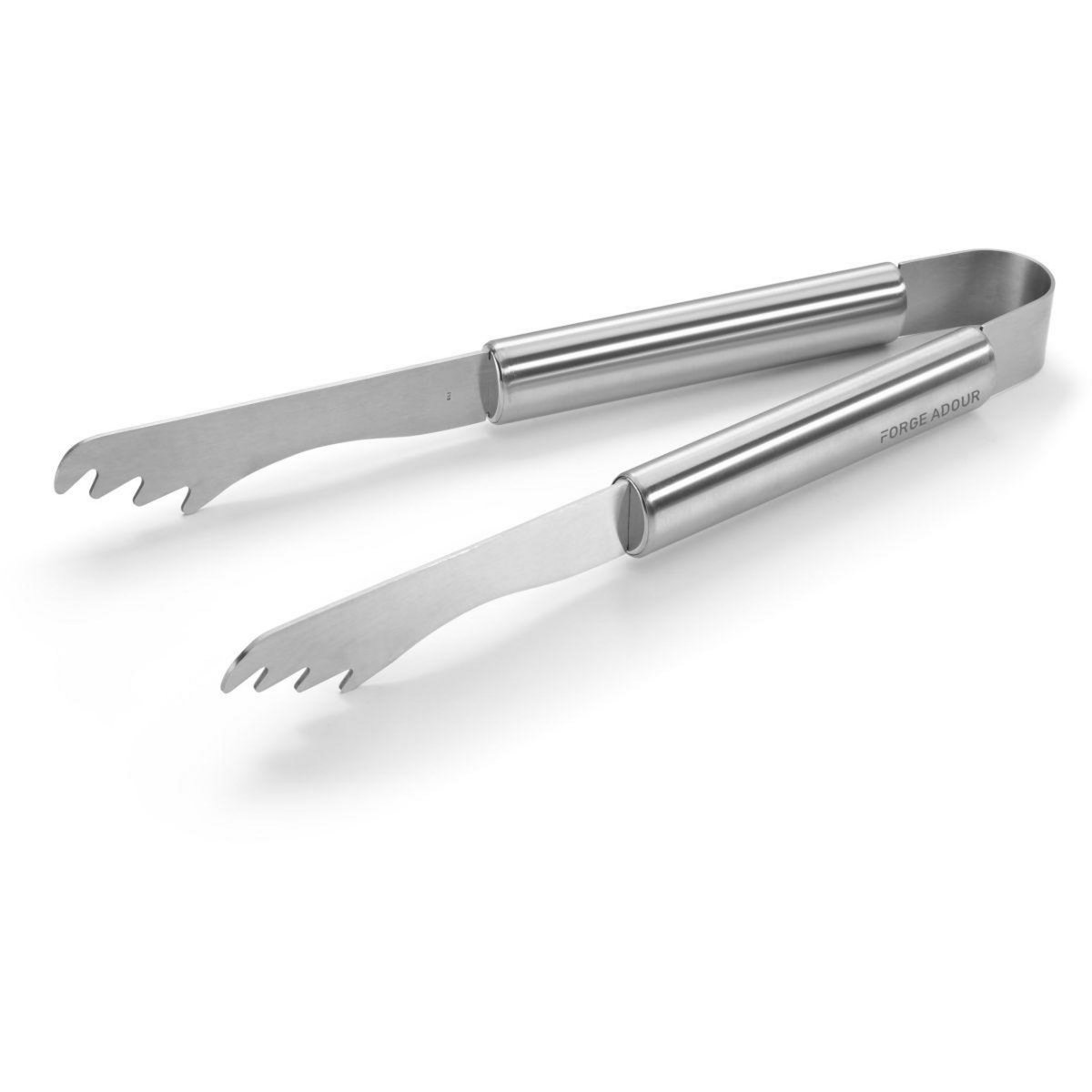 FORGE ADOUR Ustensile plancha Pince Inox Courte
