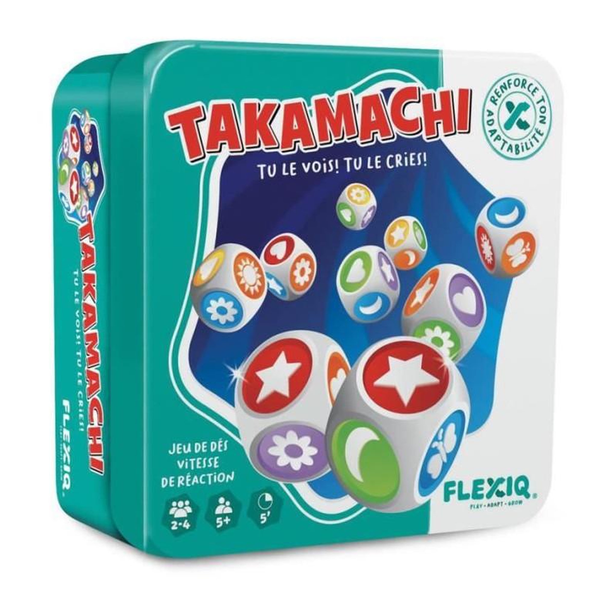 Asmodee Asmodee - Takamachi - Jeu de dés - Observation et rapidité - Moins de 30 min - Des 5ans