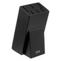 Voir la diapositive 3 : FIVE Bloc 6 Couteaux Design  Caractère  34cm Noir