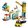 Voir la diapositive 6 : LEGO DUPLO 10933 La Grue Et Les Engins, Jouet Engin de Chantier pour Enfant 2-5 ans 