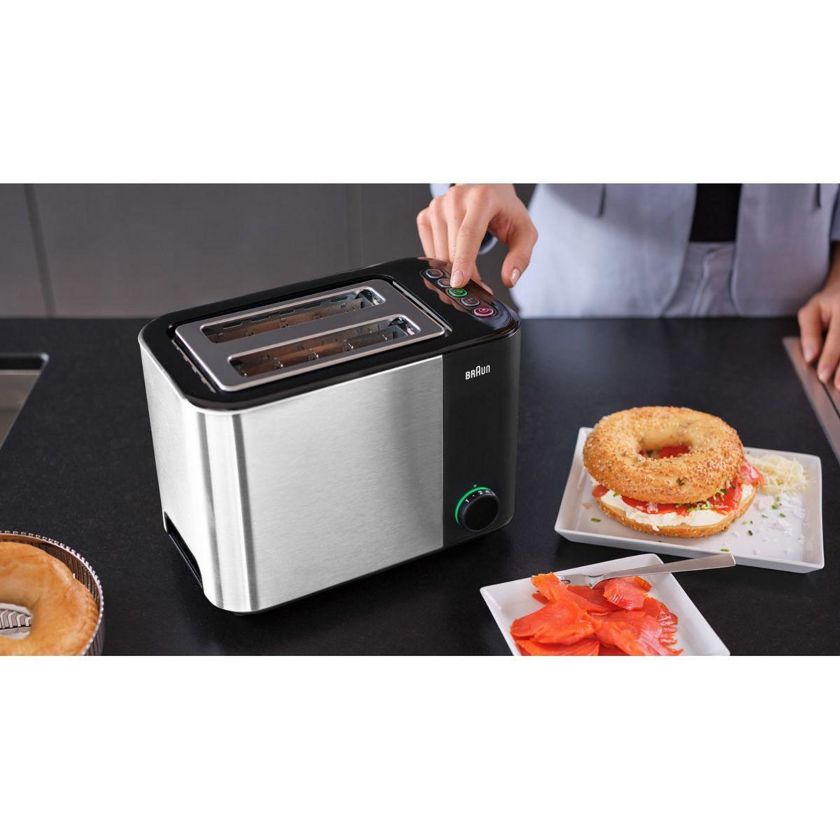 BRAUN Toaster HT5015BK