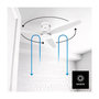 Voir la diapositive 5 : Taurus Ventilateur plafonnier POLAR 3B PURE