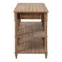Voir la diapositive 3 : Paris Prix Console 6 Tiroirs en Bois  Bianca  131cm Naturel