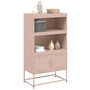 Voir la diapositive 4 : VIDAXL Buffet haut rose 68,5x38,5x123,5 cm acier