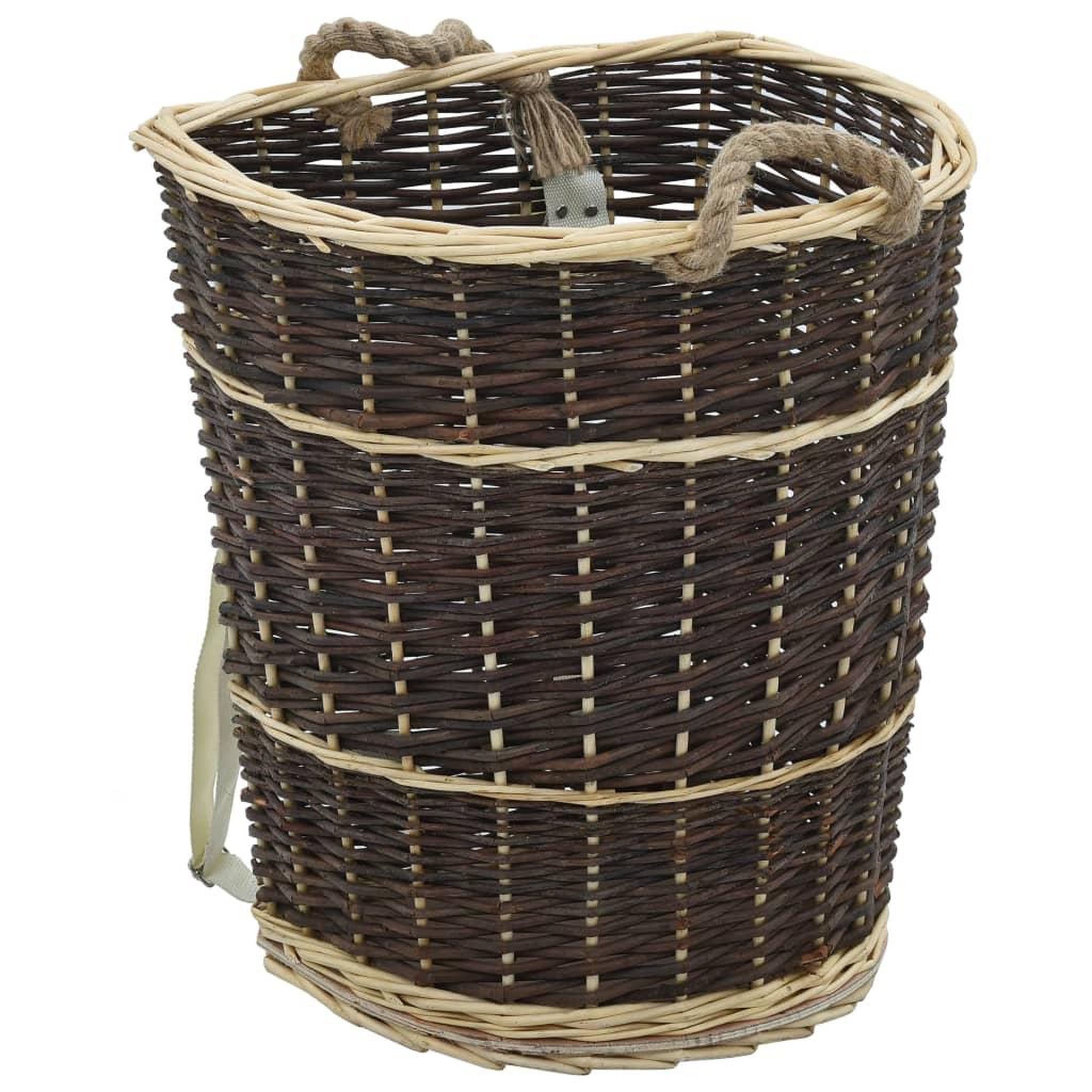 Voir la diapositive 1 : VIDAXL Sac a dos bois de chauffage sangles de transport 44,5x37x50 cm