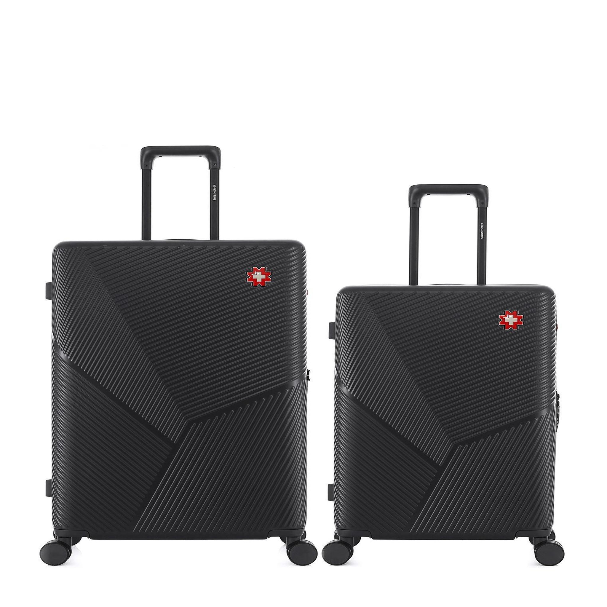 SWISS KOPPER Lot de 2 Valises Rigides Grand Format et Taille Moyenne FRIBOURG